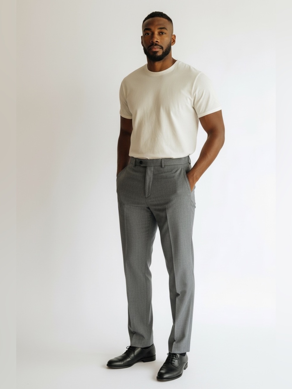 Brooks Brothers Madison Fit Charcoal Gray Men's Dress Pants 34/30